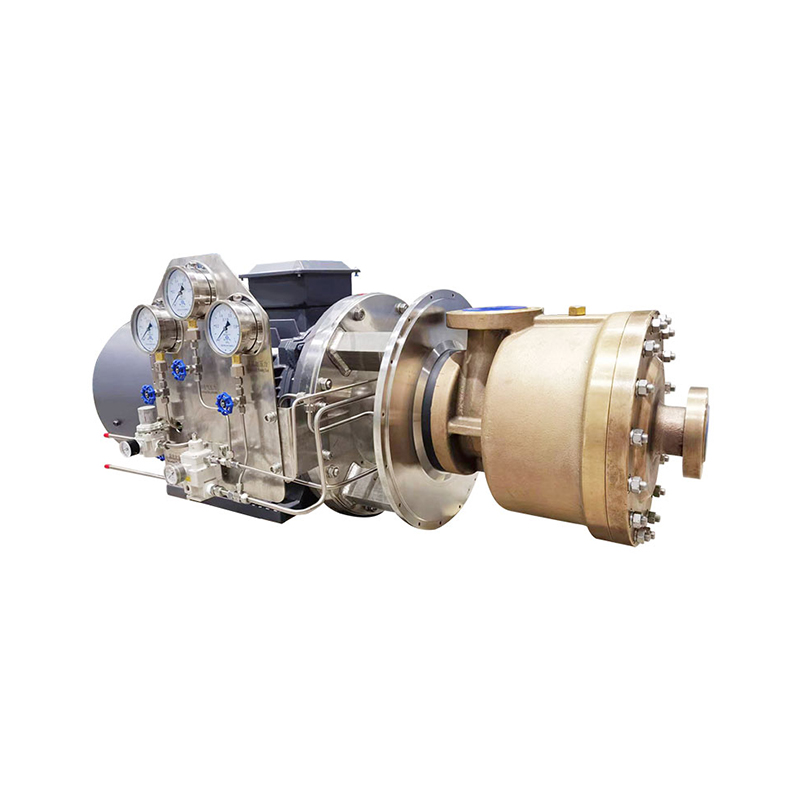 Two stage cryogenic centrifugal pump 
